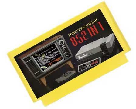 Kartridże do wyboru : 153 w 1 i 852 in 1 do konsoli Famicom/Pegasus