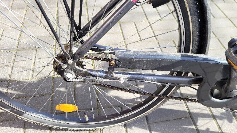 Rower miejski alurex comfort cykle -    3 biegowy do naprawy