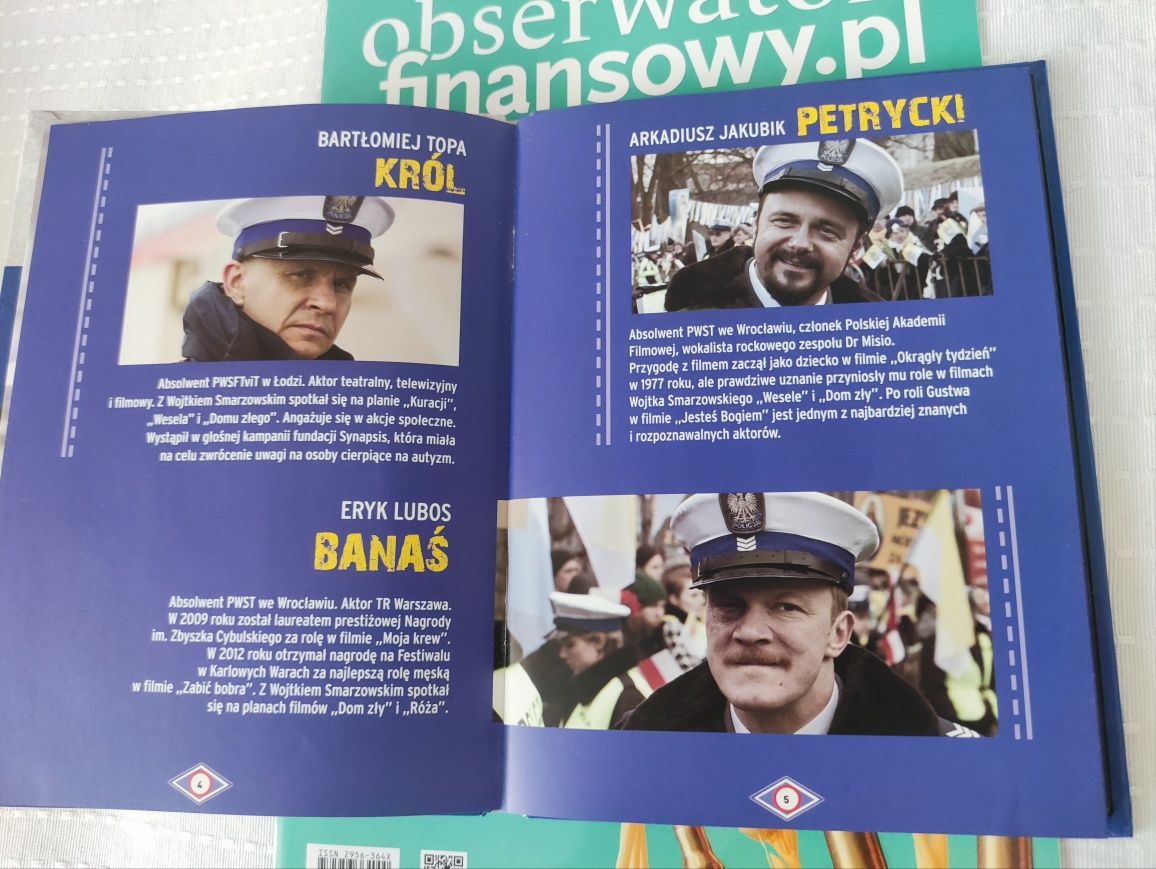 Drogówka (DVD) polskie kino, Wojtek Smażowski, wyd. książkowe 24 stron