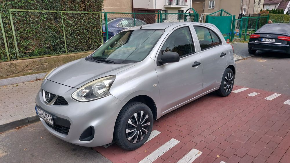 Nissan Micra 1.2i 5d 2013r 130tys.km Klimatyzacja  Wspomaganie