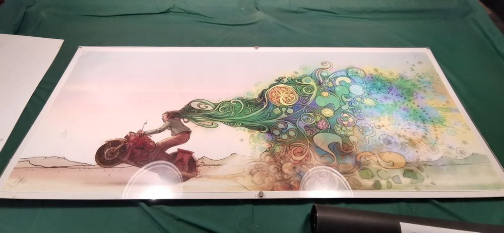 Wild Ride, by Guilherme Moueler, poster impressão numerada