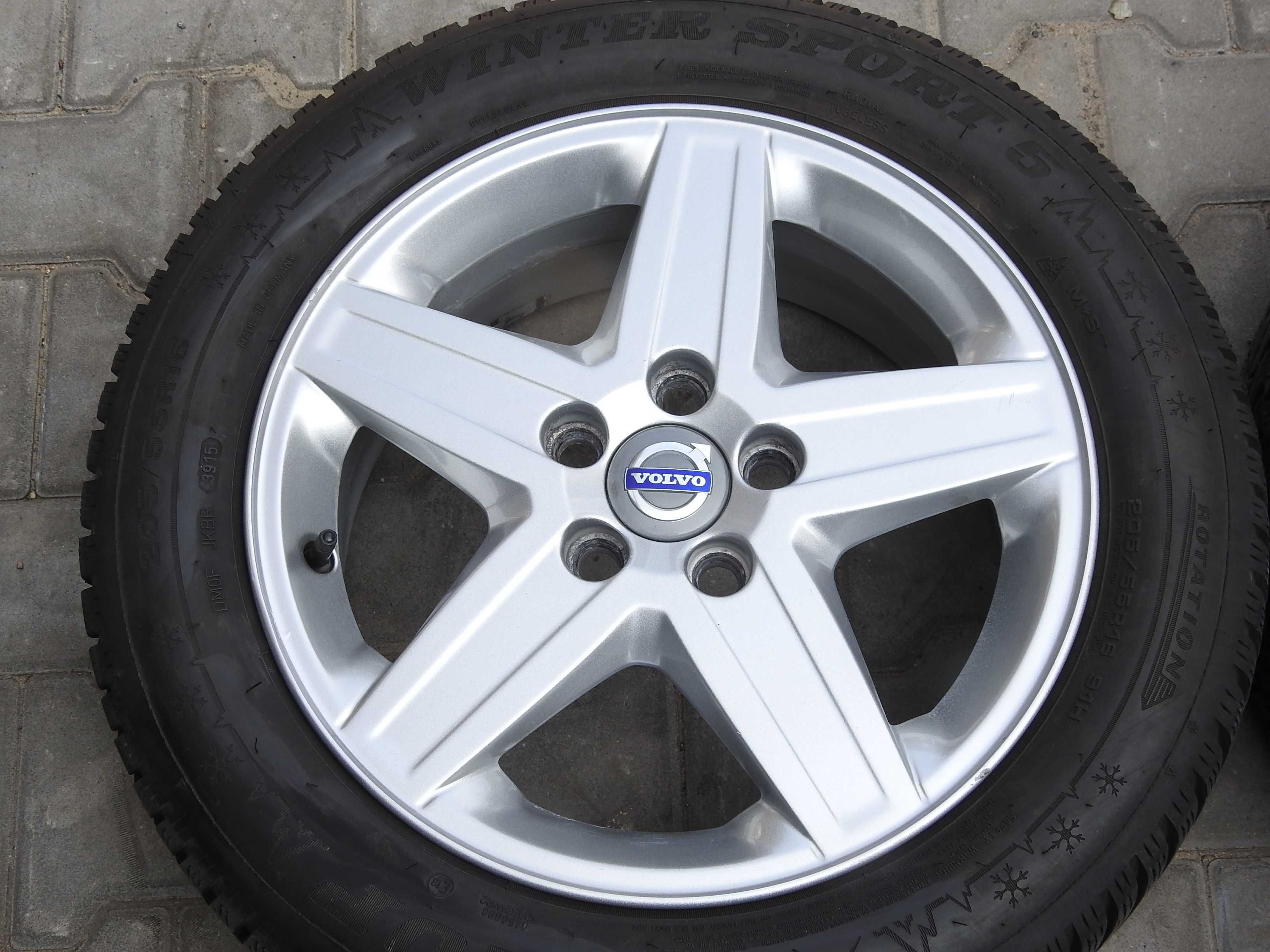 4x 16'' 5x108 Volvo 6,5J ET52,5 Piasta 63,3mm  SUPER STAN