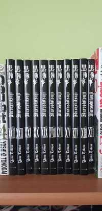 Manga Kuroshitsuji tomy 12-15, 17-23 stan idelany.