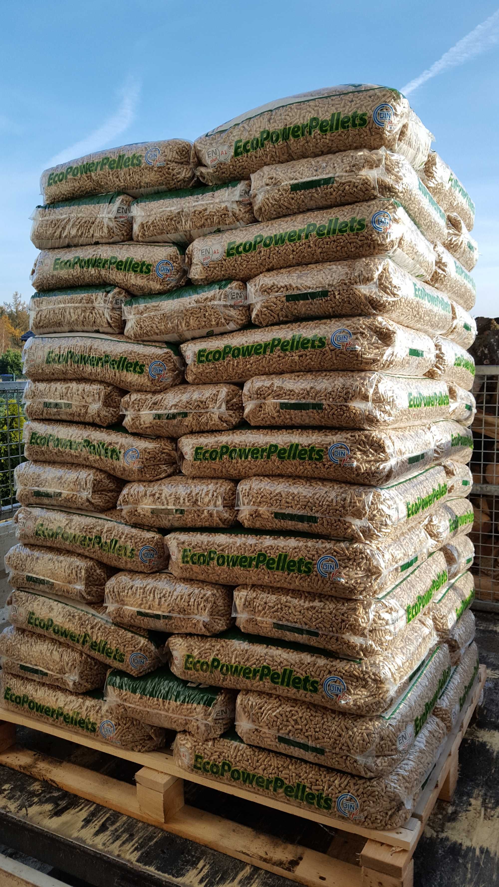 Pellet 6mm EKOPELLETS certyfikat DINplus DrewKom Wronki
