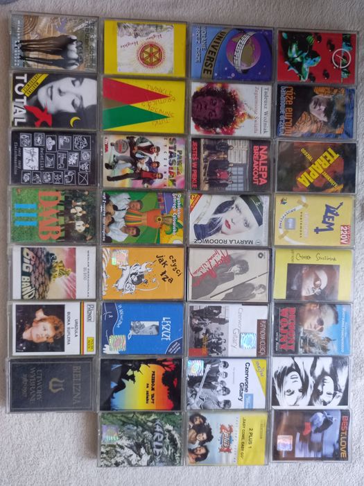 Kaseta magnetofonowa-muzyka polska