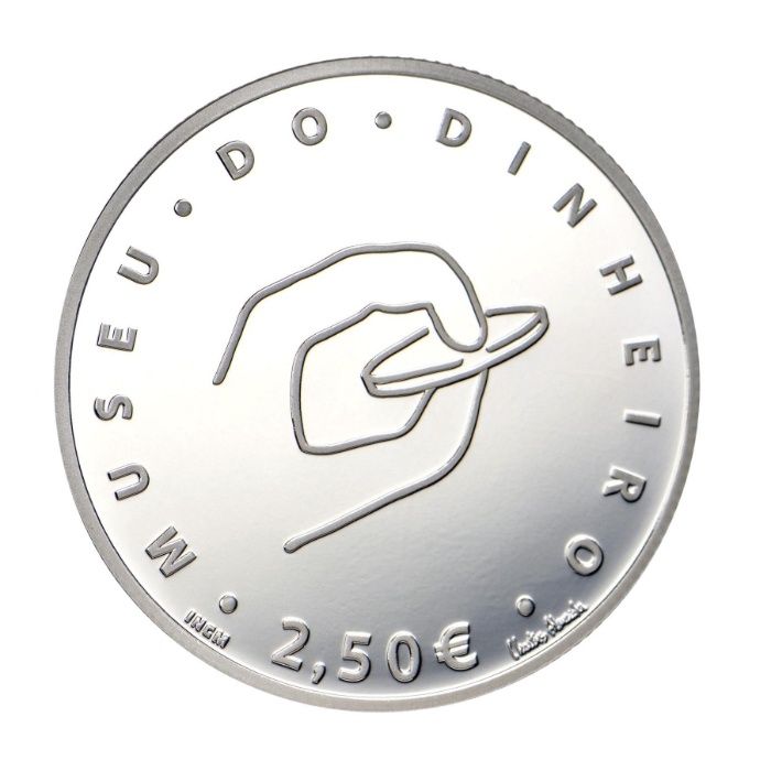 moeda 2.50€ Museu do Dinheiro - 2016