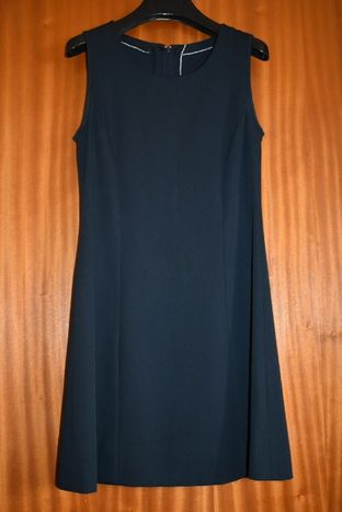 Vestido azul marinho