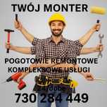 Pogotowie Domowe - złota rączka po Kompleksowe Wykonczenie  Wnetrz