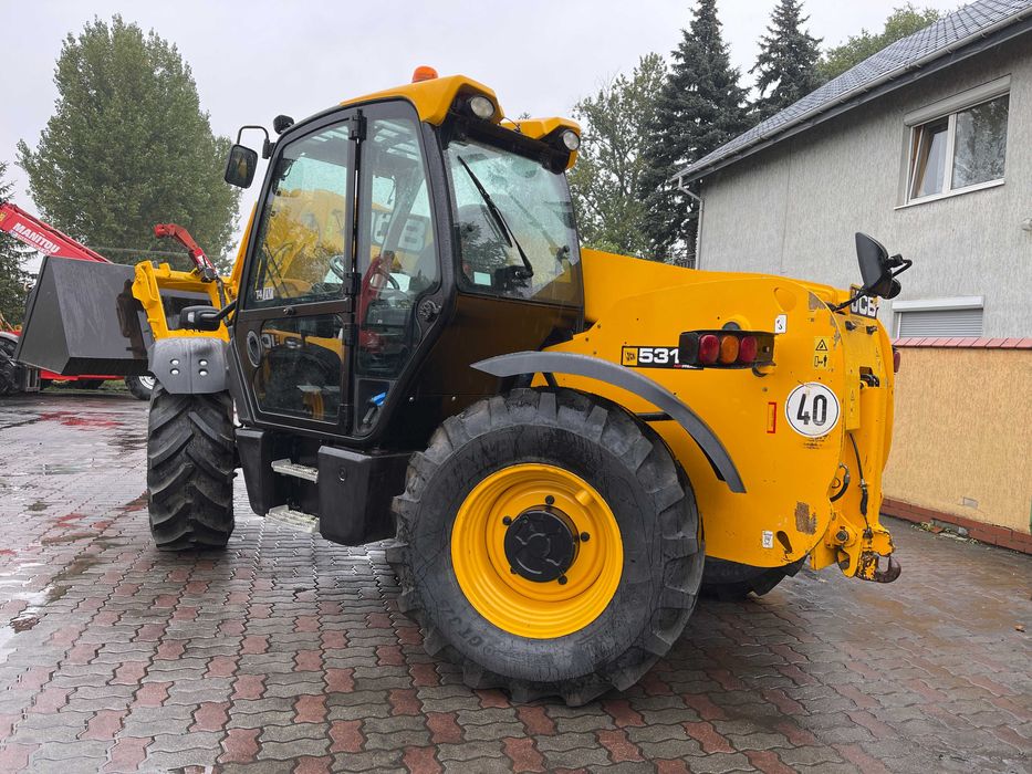 Ładowarka teleskopowa Jcb 531-70 AGRI_2017 ROK_Klima_5600 MTG_Piękna!