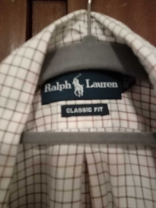 Camisa Ralph Lauren, usada, tamanho XXXL.