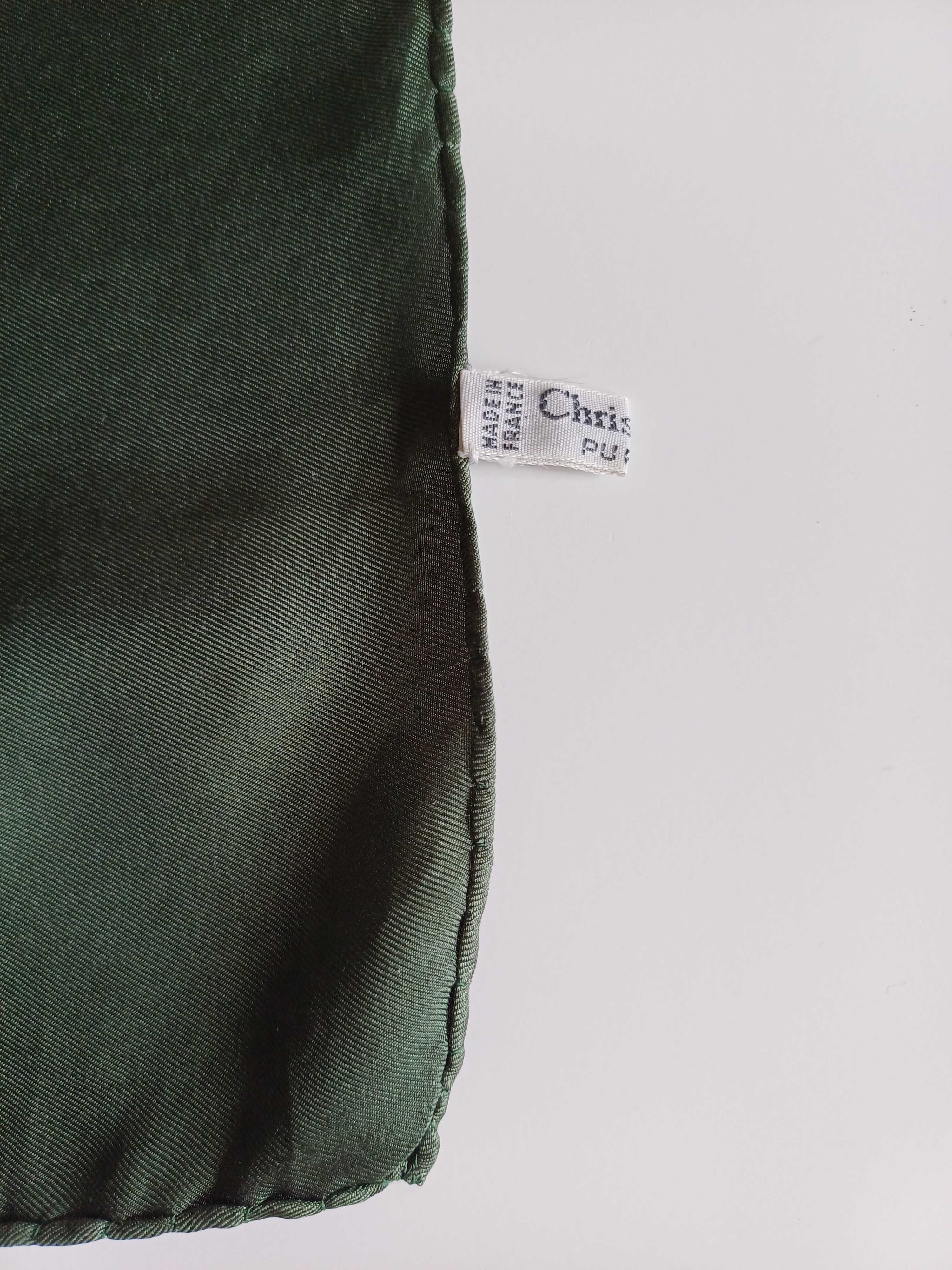 Duża jedwabna chusta Christian Dior