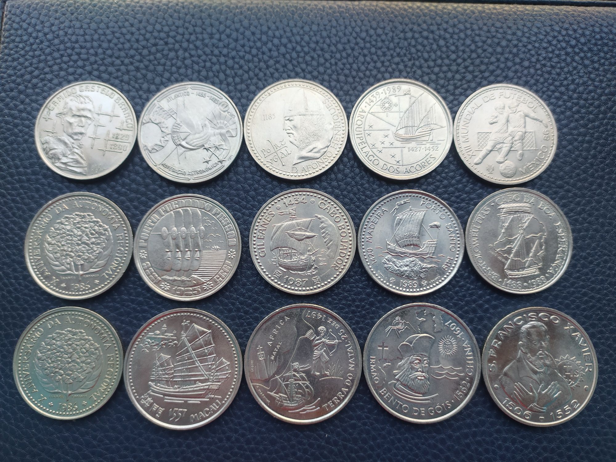 Moedas de colecção escudos