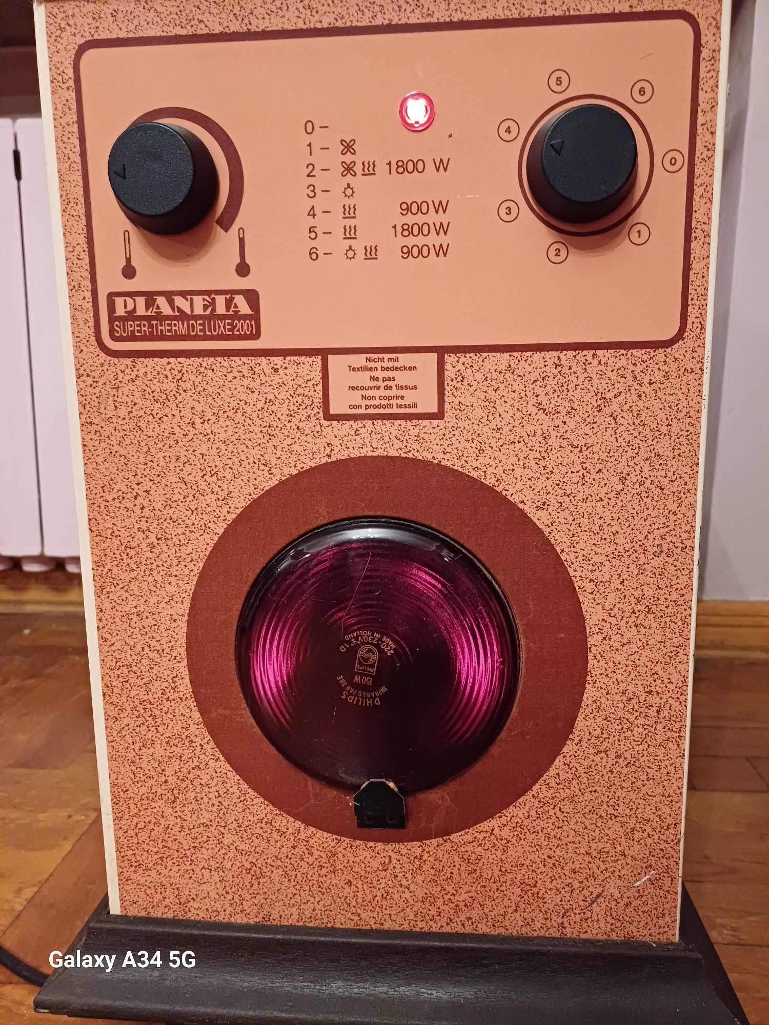 Piecyk Super -Therm Luxe elektryczny