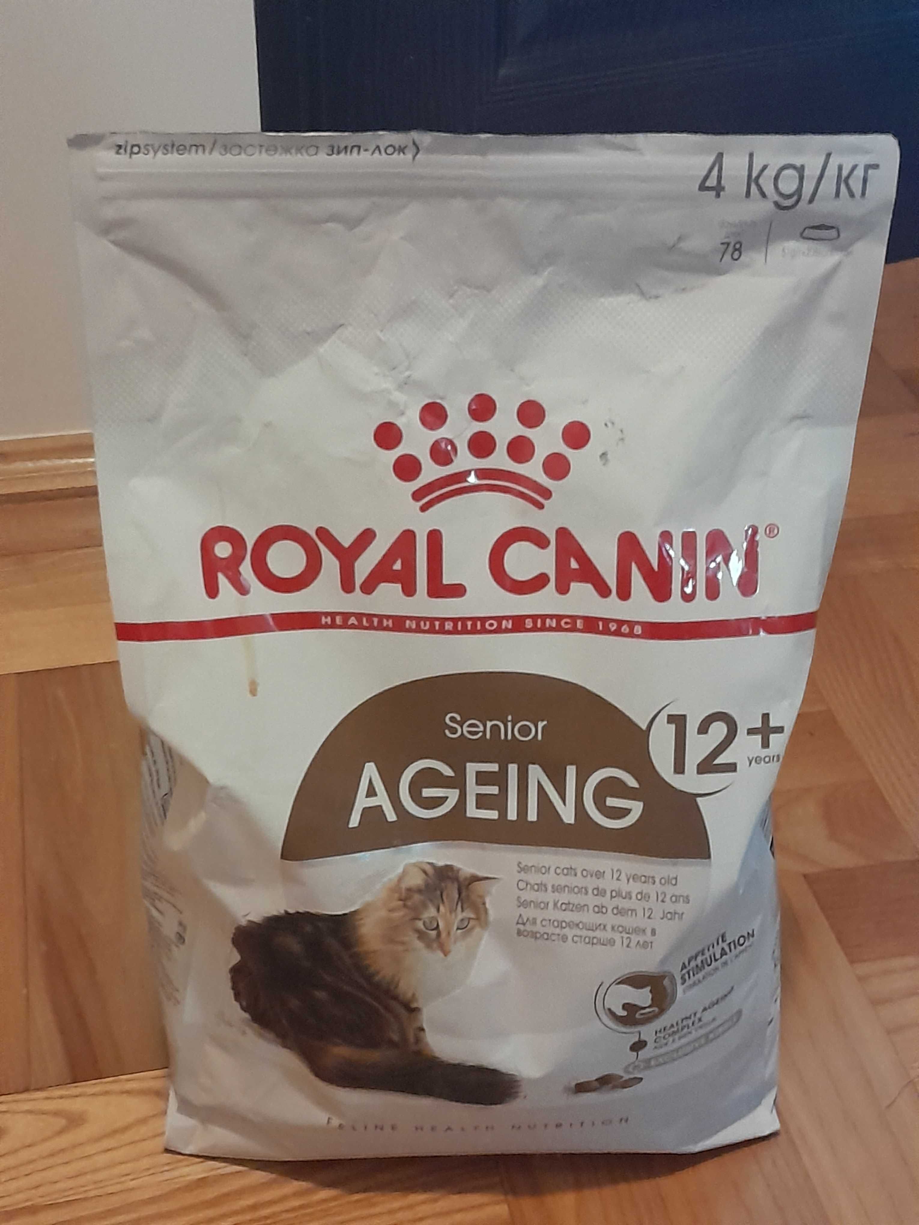 Karma sucha Royal Canin Ageing 12+/napoczęte opakowanie