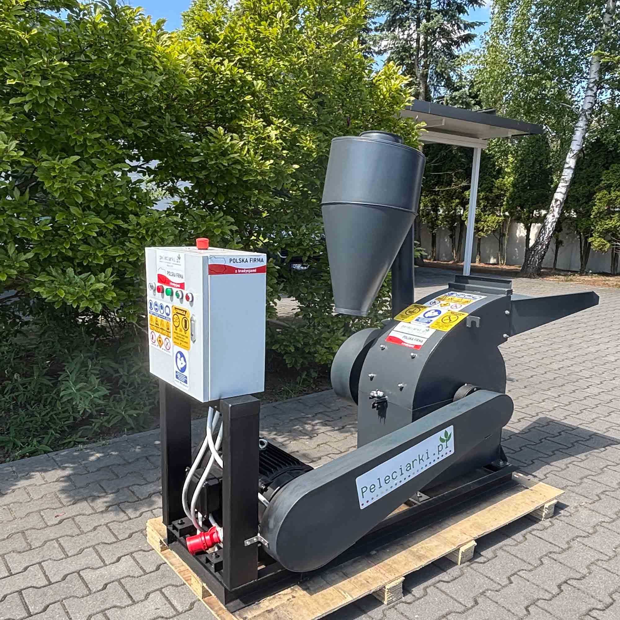 Pełna Linia Produkcyjna 220kg/h BRYKIET Pasza Karma Nawóz TRAWOKULKA