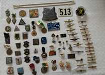 Medalhas crachas pins