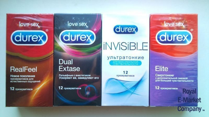 Акція! DUREX — Презервативи (9 видів) (Презервативы) Оптом/роздріб
