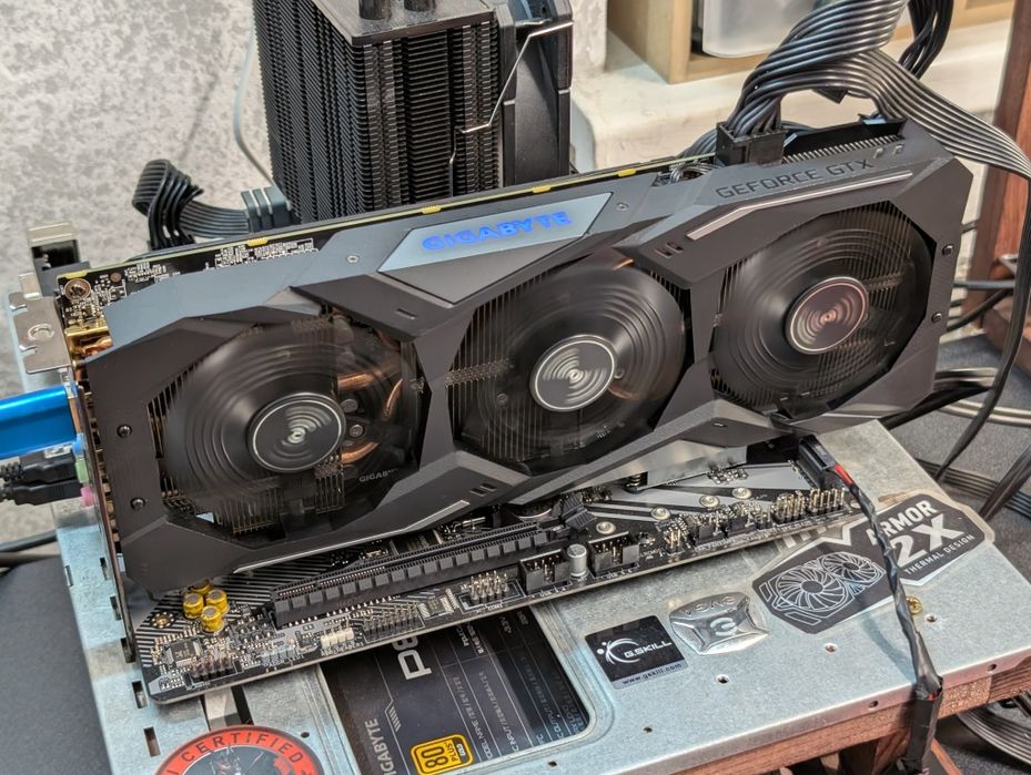 Стан нової! Відеокарта GIGABYTE GAMING GTX 1660SUPER 6GB (GDDR6) Гаран