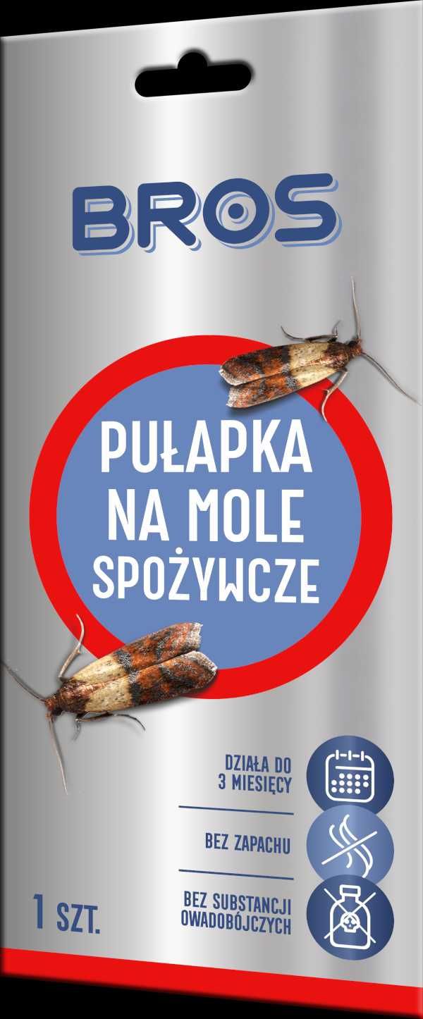 BROS pułapka na mole spożywcze 4 sztuki