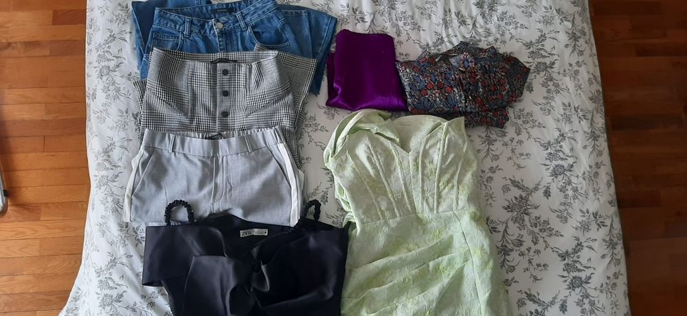 Varios tipos de roupa zara