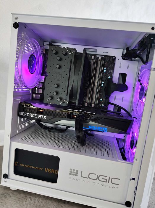 KOMPUTER DO GIER RTX 3060 Ti | Intel Core i7-7700 | 16 GB | SSD | WiFi