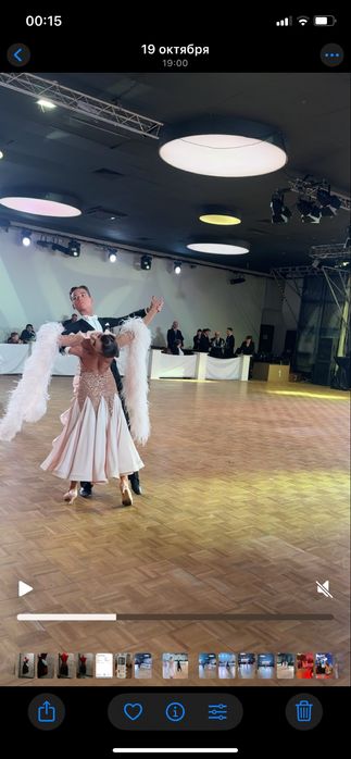 Сукня стандарт , європейська программа