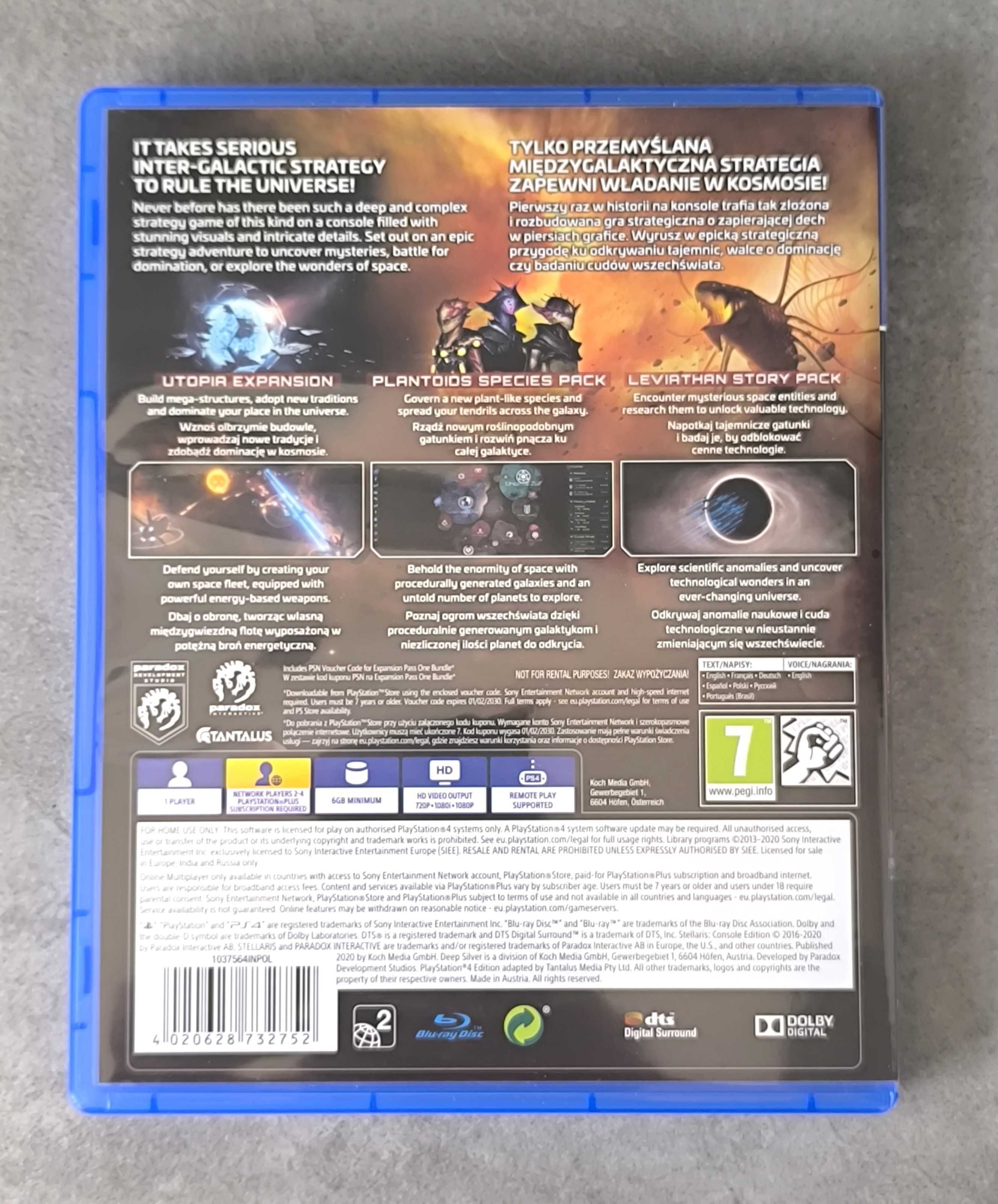 Gra na PS4 Stellaris Console Edition PL