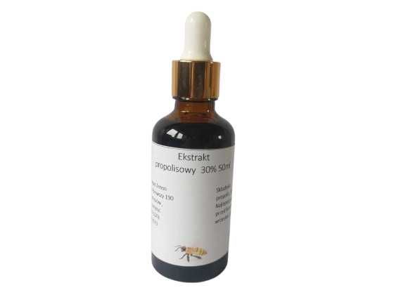 Propolis 50ml 30% ekstrakt kit pszczeli pasieka Solidne krople