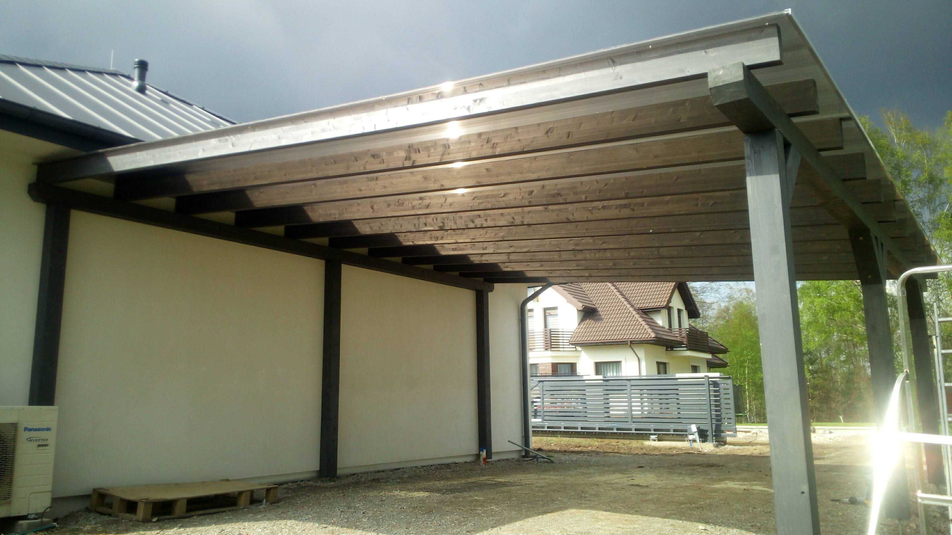 Wiata, carport, zadaszenie