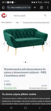 sofa  skandynawska