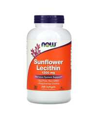 Sunflower Lecithin 1200 mg, соняшниковий лецитин 200 шт