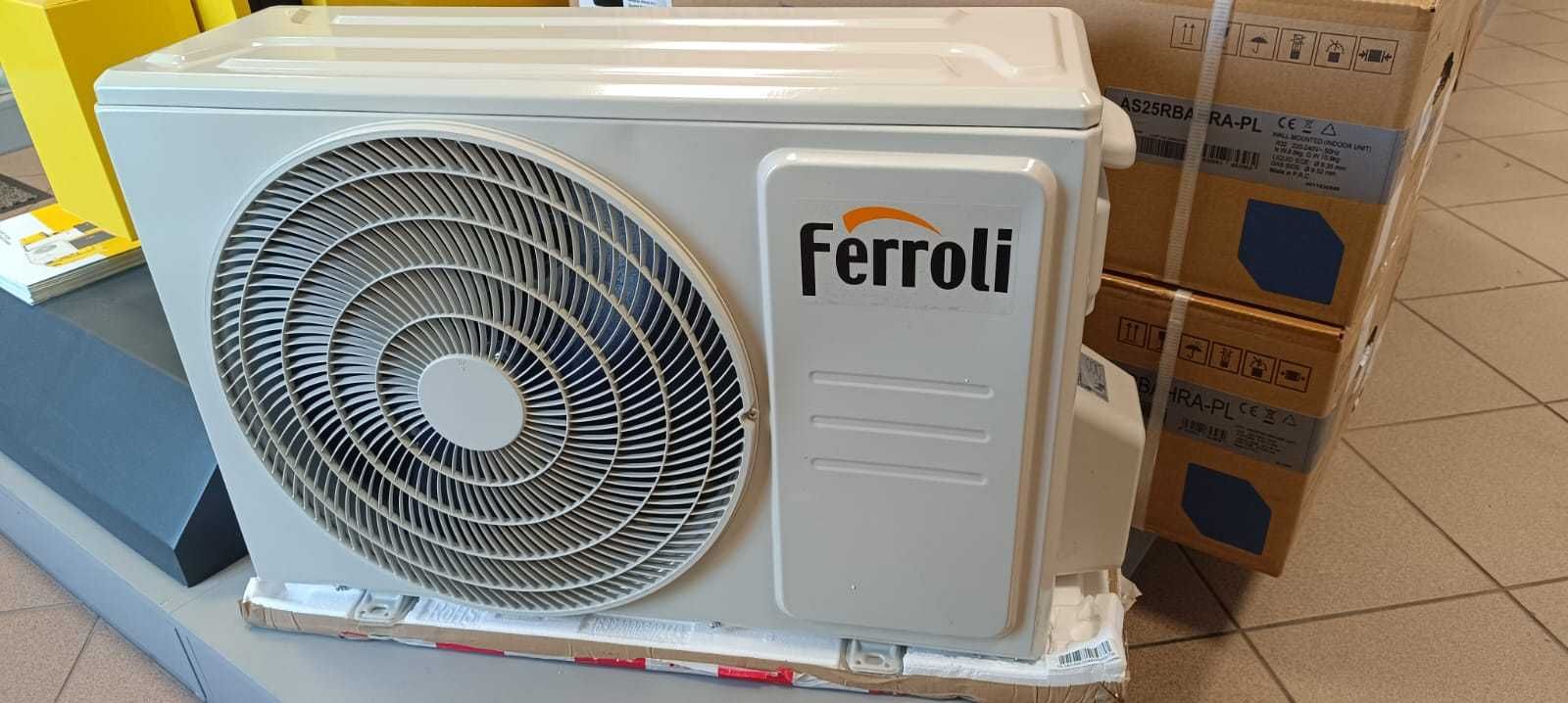 Klimatyzator Ferroli GIADA 3,5 kW WIFI pilot NOWY DOSTAWA W CENIE