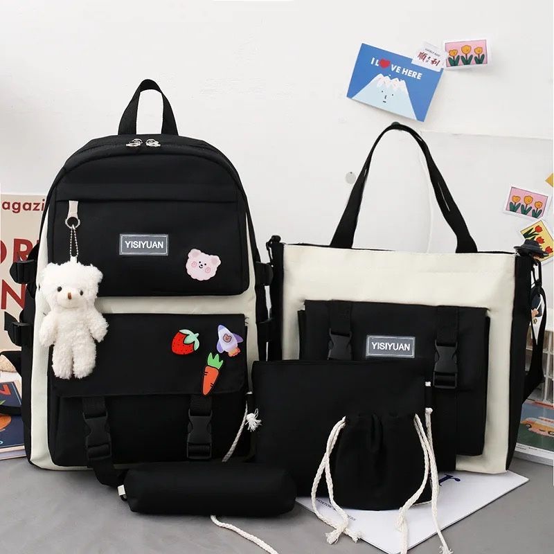 Шкільний рюкзак 5 предметів| розпродаж різні кольори| шкільний набір