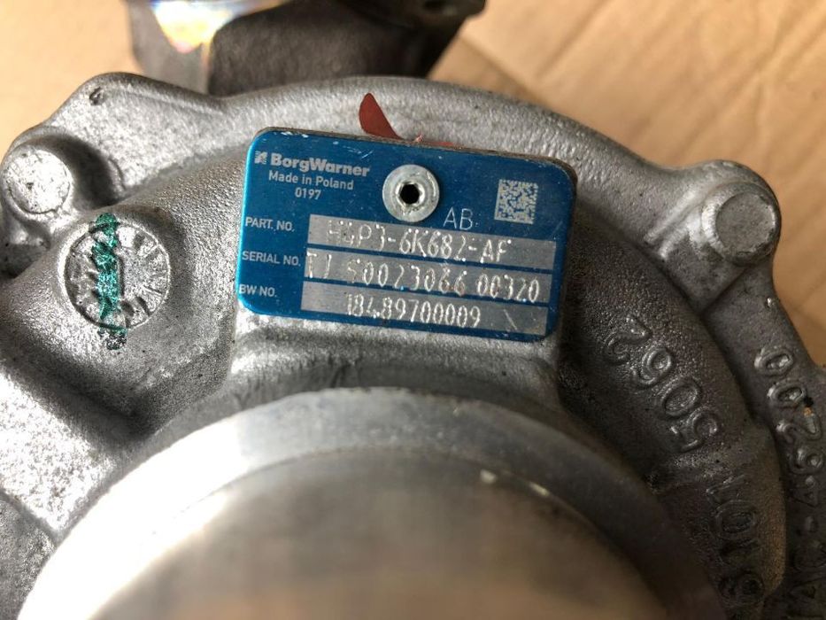 turbosprĘŻarka jaguar land rover h4p3-6k682-ga