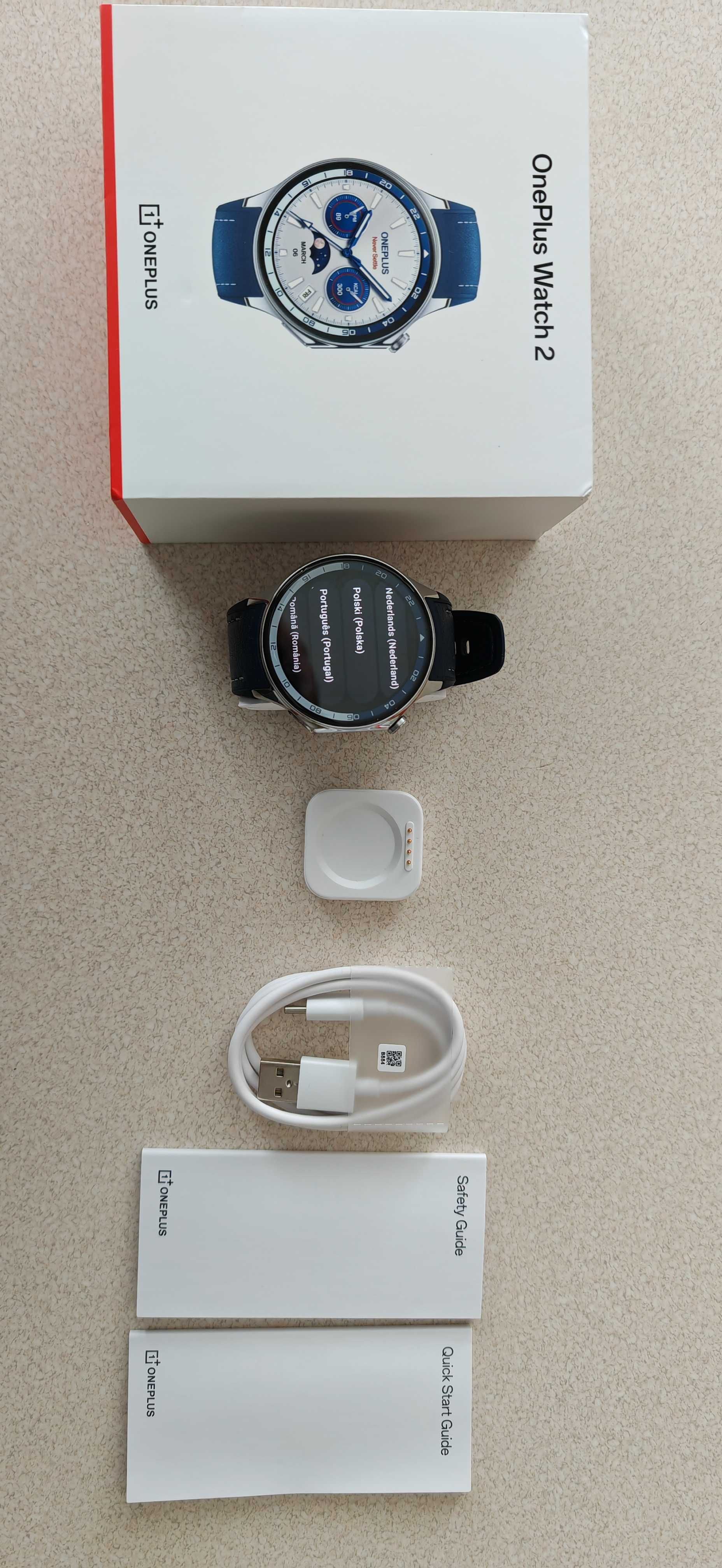 OnePlus Watch 2 Nordic Blue Edition - Gwarancja, Stan Idealny!
