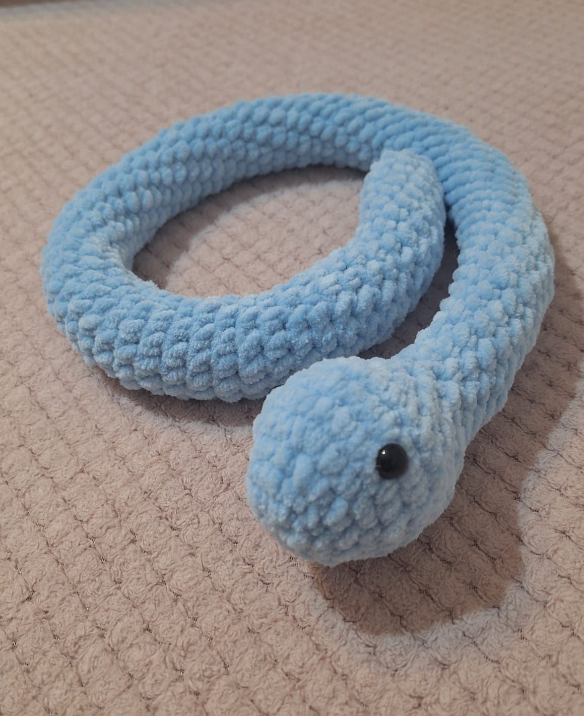 Szydełkowy wąż crochet snake