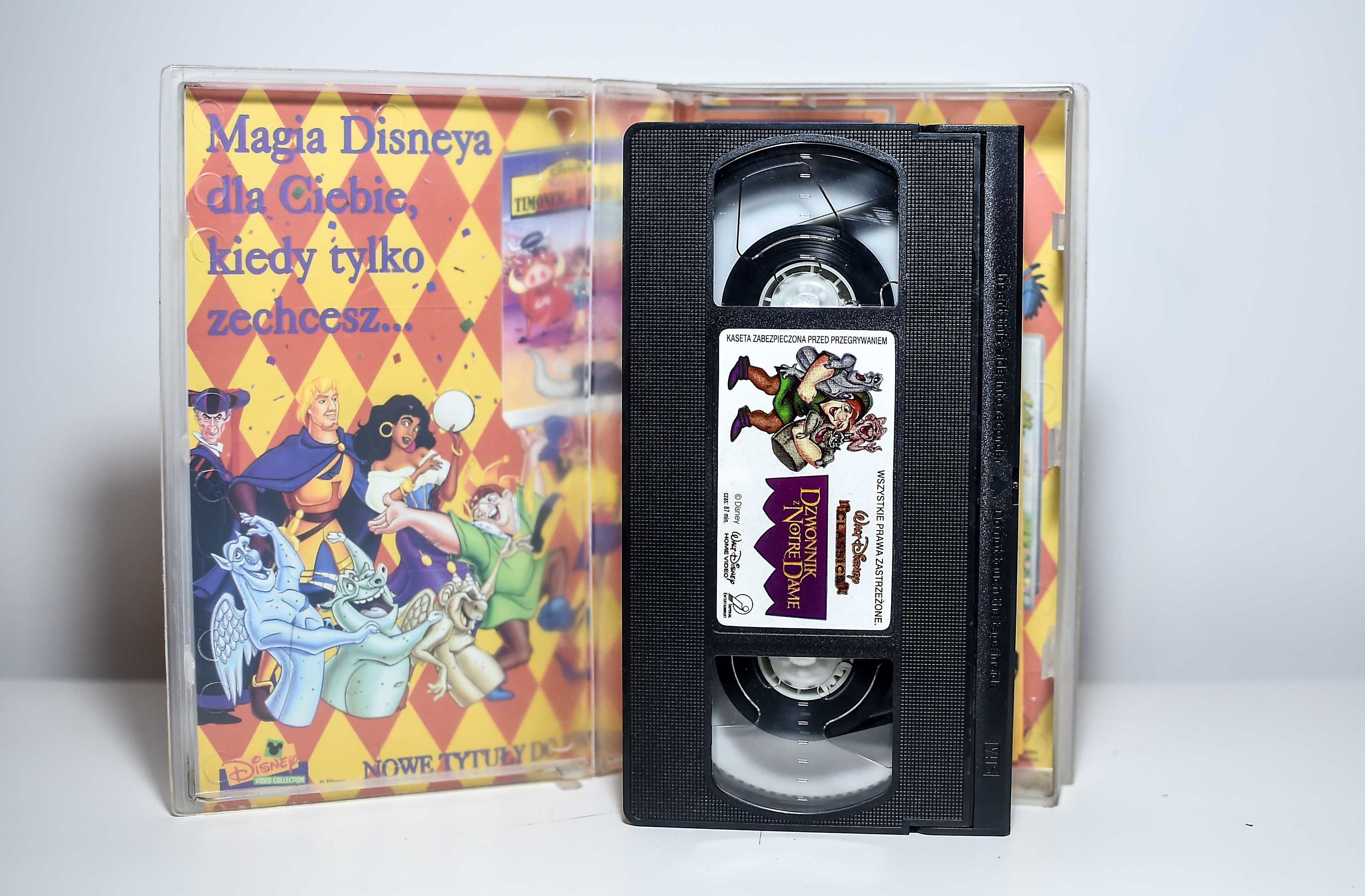 VHS # Disney - Dzwonnik z Notre Dame