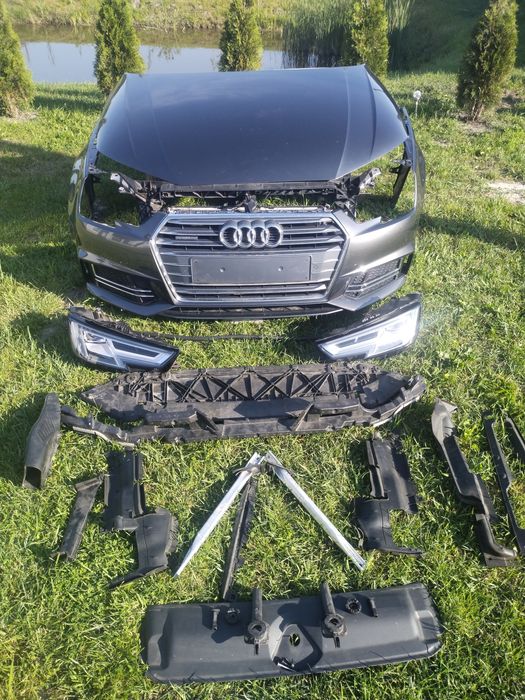 Капот А4 Б9 a4 b9 фари телевізор крило Audi A4