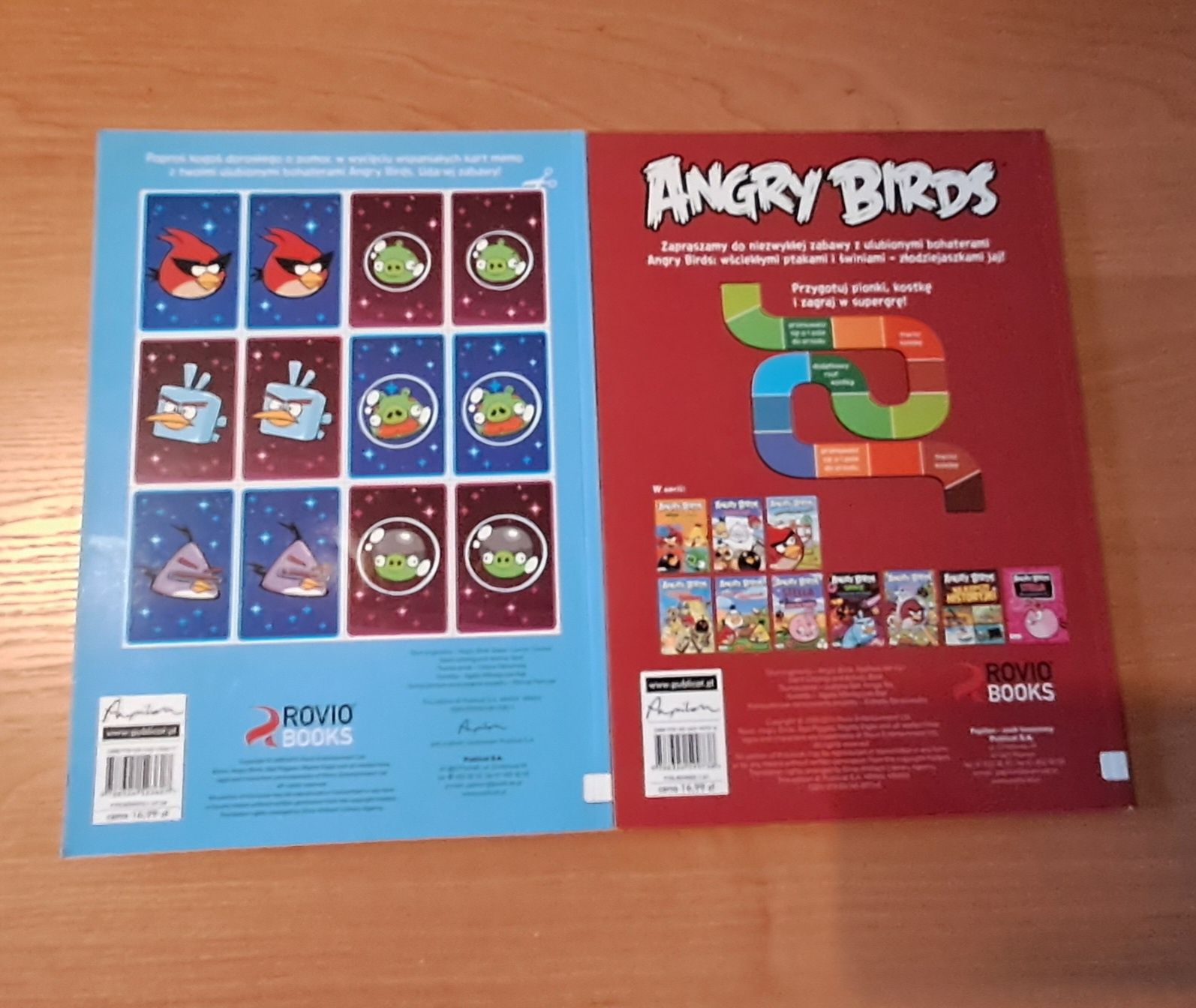 Zestaw kolorowanek Angry Birds stan bdb