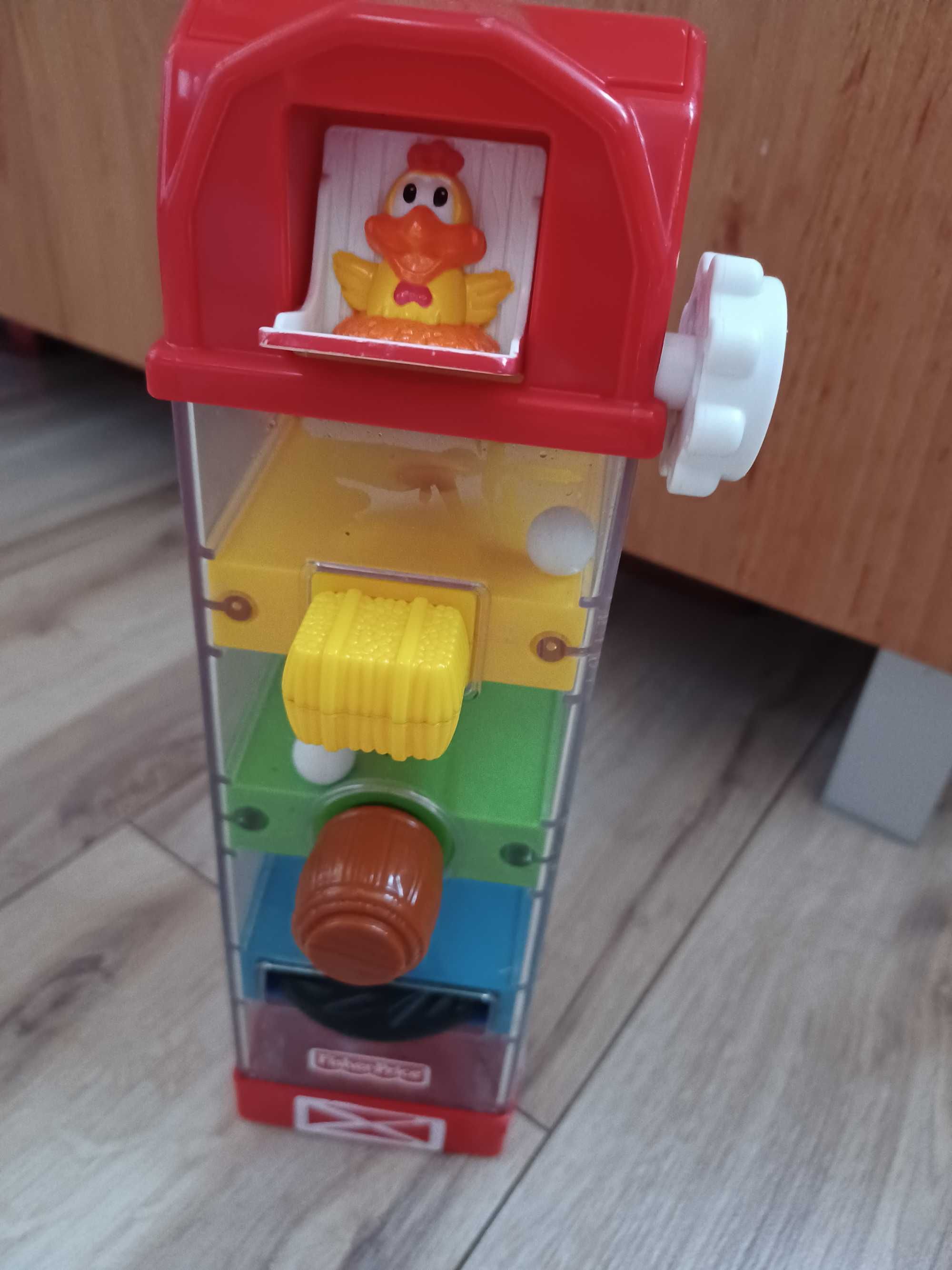 Fisher-Price" Wieża z kuleczkami i kurką- gra zręcznościowa