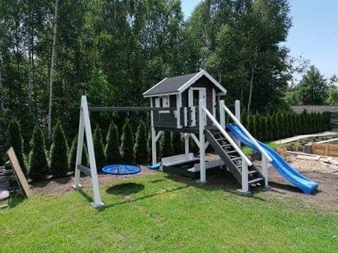 Plac zabaw/ drewniany domek dla dzieci PROMOCJA