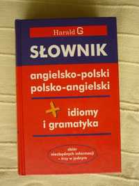 Słownik angielsko-polski, polsko-angielski idiomy i gramatyka Harald G