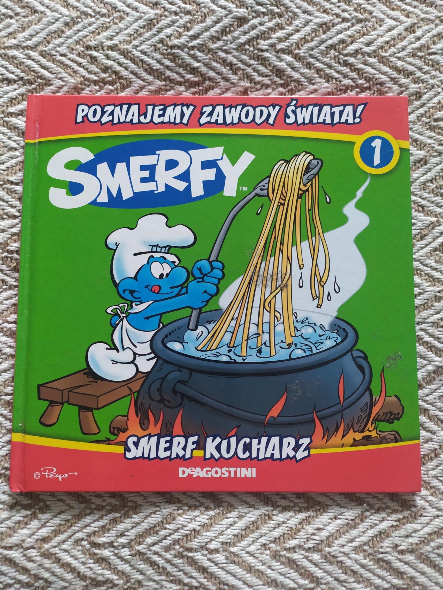 Smerf kucharz z serii De Agostini