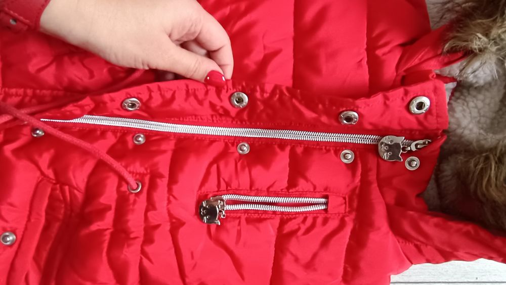 Zimowa kurtka dla dziewczynki