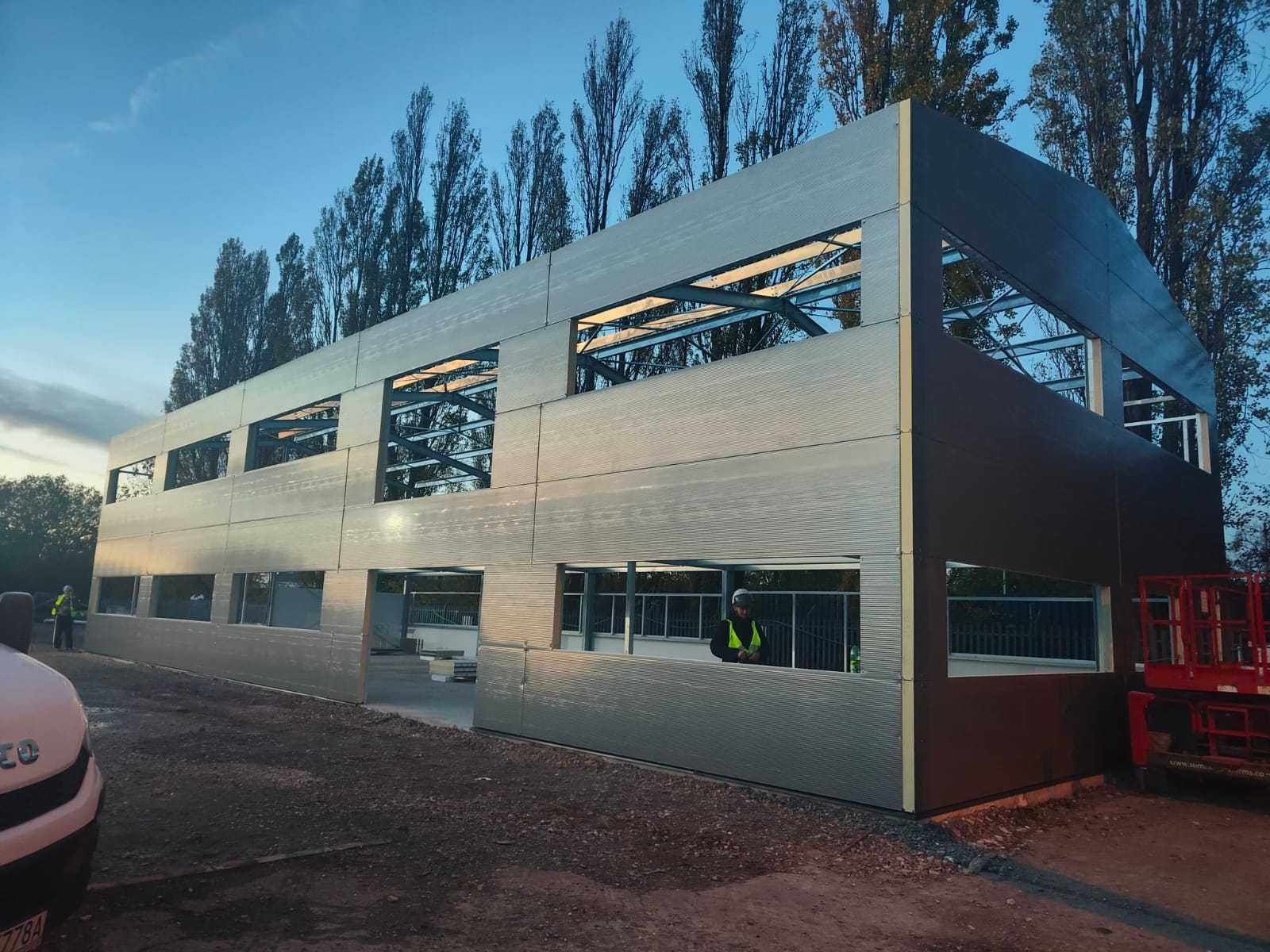 Hala 250 m2 stalowa magazyn warsztat konstrukcja garaż SKSYSTEM