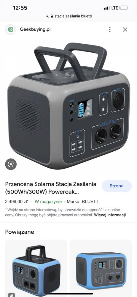 Powerbank przenośna stacja zasilania dostępne