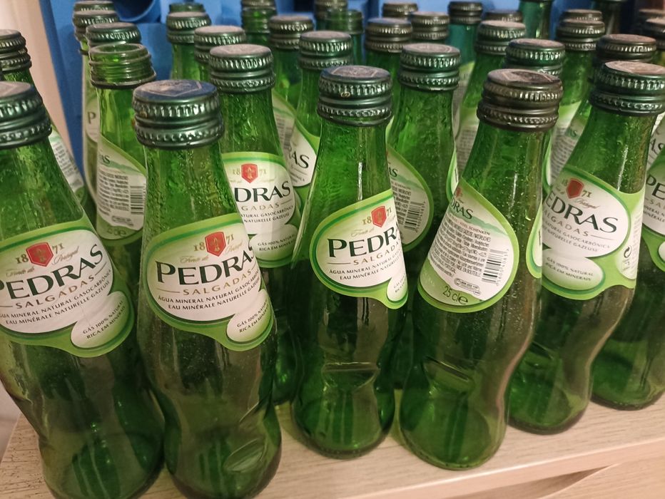 Garrafas de vidro águas das pedras - 50