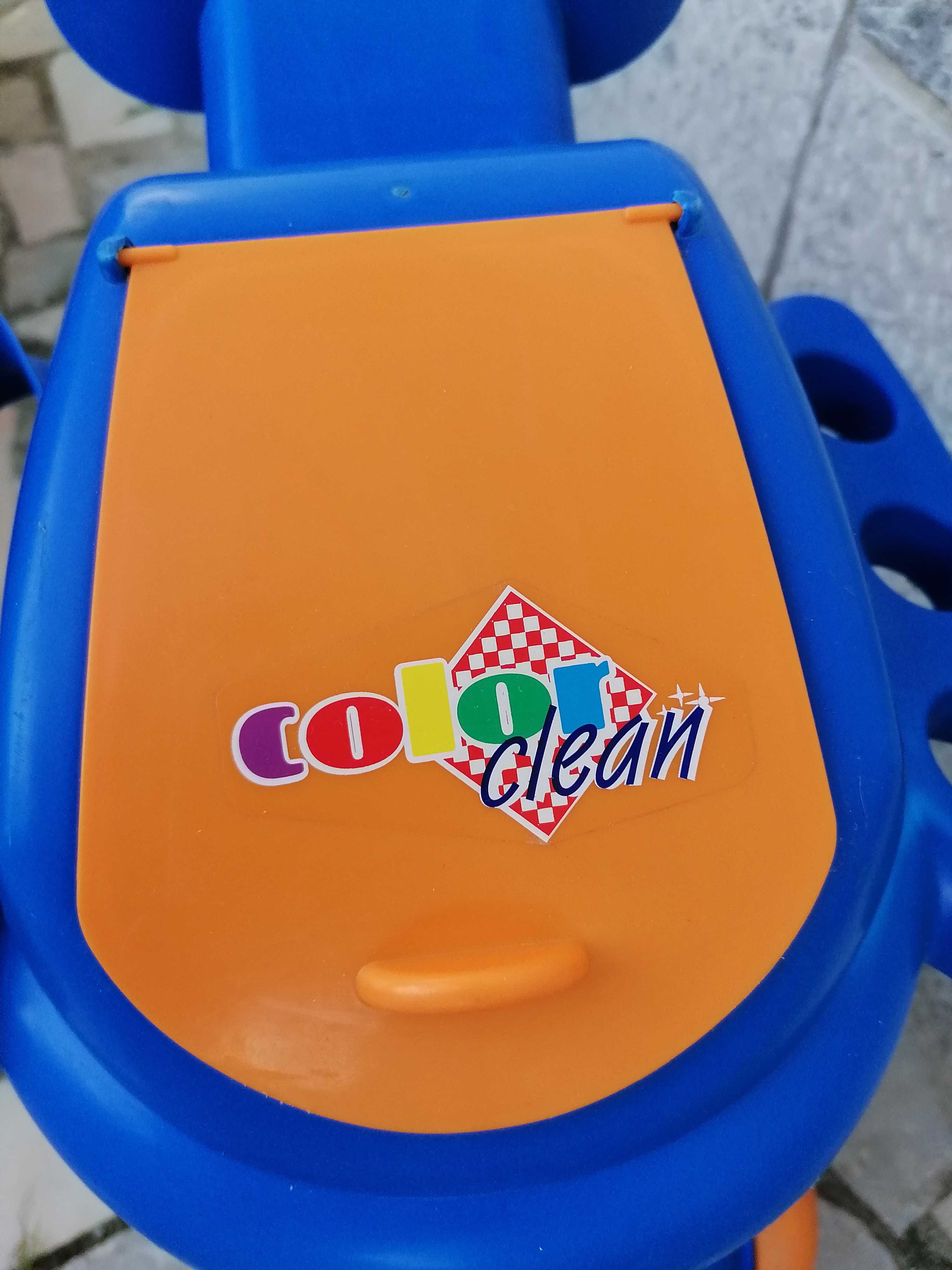 Carrinho de Limpeza Color Clean Infantil