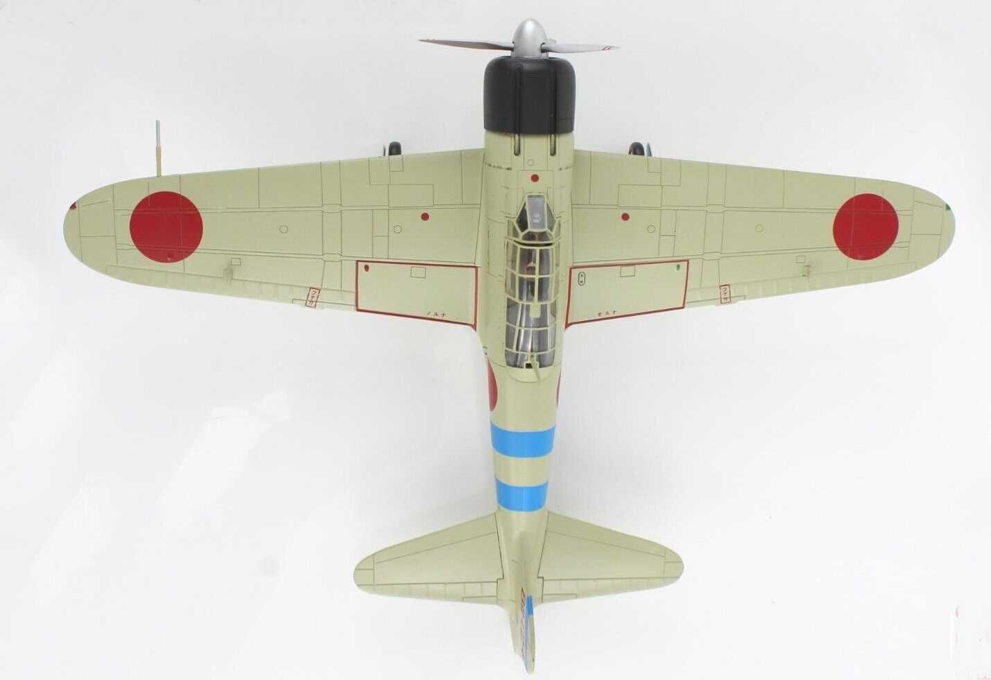 A6M2 ZeroType 21, Carrier Hiryu, Dec 1941, Pearl Harbour - HobbyM.1/48