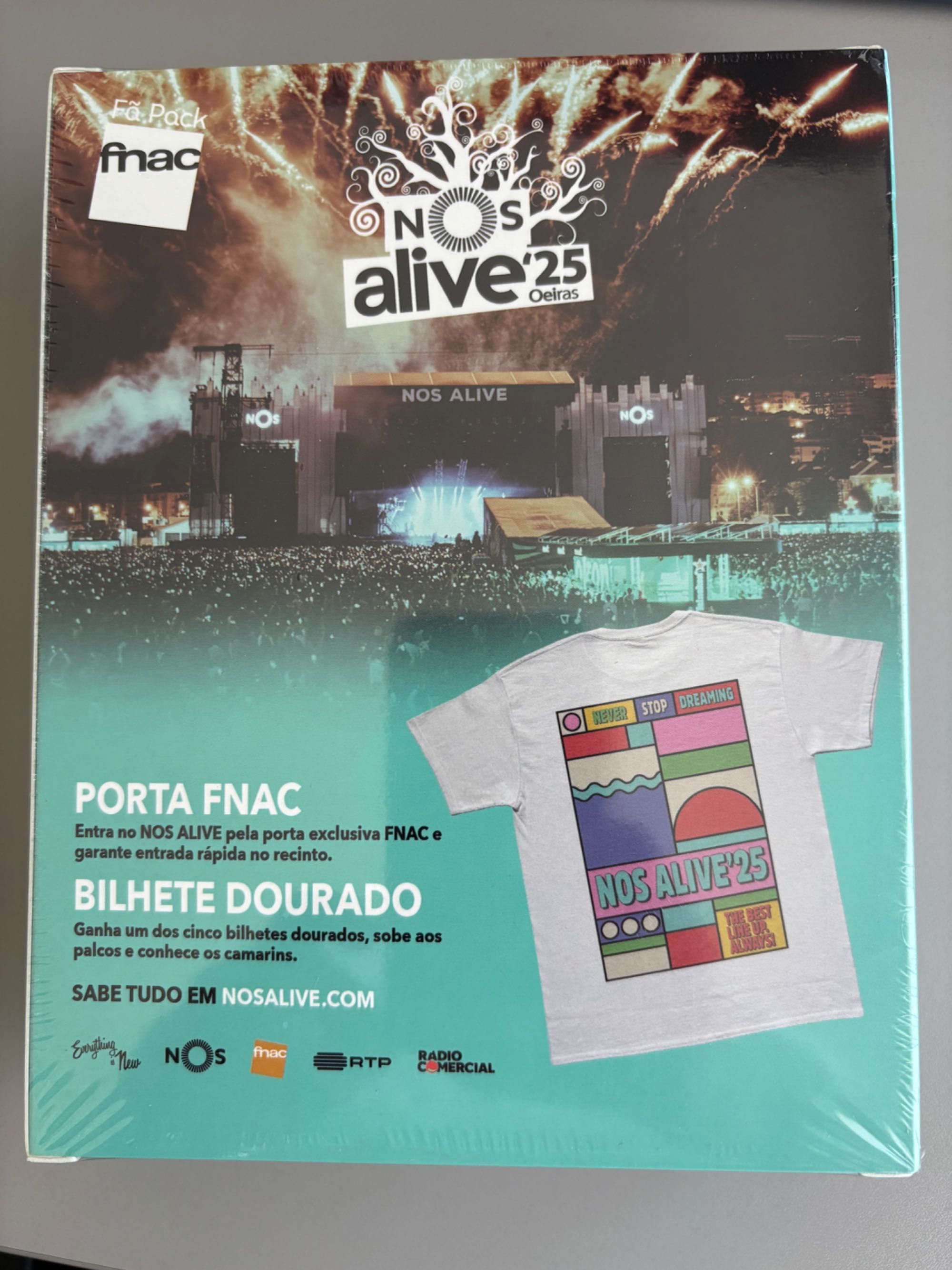 Bilhete NÓS ALLIVE - Pass 3 Dias